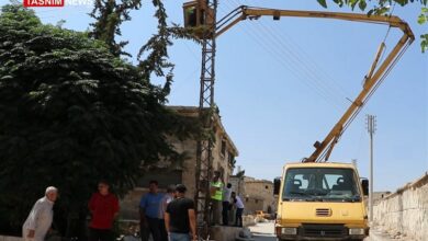 İranlı mühendislerin yardımıyla Suriye elektrik şebekesinin yeniden canlandırılması