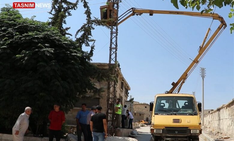 İranlı mühendislerin yardımıyla Suriye elektrik şebekesinin yeniden canlandırılması