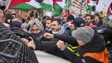 Siyonist rejimin başkanının Hollanda’daki varlığıyla eş zamanlı İsrail karşıtı protestolar