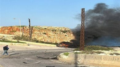 Siyonist rejimin Lübnan’ın “Nakura” bölgesinde bir araca drone saldırısı