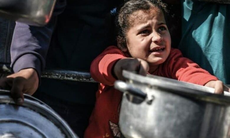 “Yezn el-Kafraneh”in acı verici görüntüsü; Açlıktan ölen Gazzeli mazlum çocukların simgesi + fotoğraf