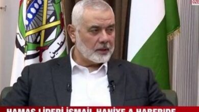 Haniyeh: Yemen, İsrail ekonomisini/İran’ın güçlü desteğini mahvetti