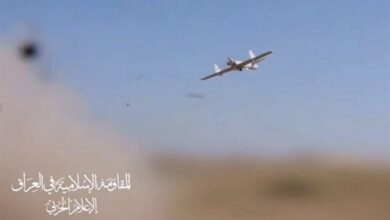 Irak direnişinin Siyonist hava üssüne drone saldırısı