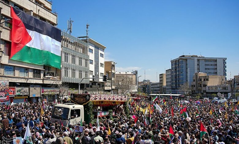 İran’ın Dünya Kudüs Günü yürüyüşünün Arap medyasına yansıması