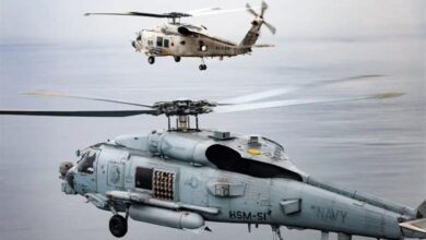 Japon Donanmasına ait 2 helikopterin düşmesi