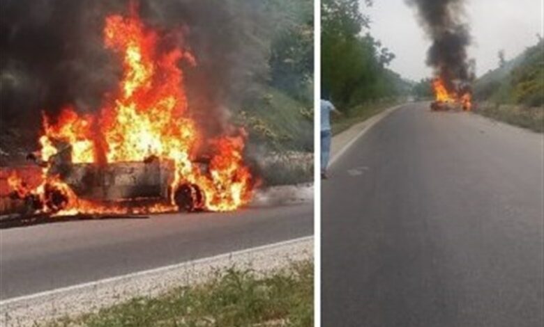 Siyonist rejimin Lübnan’ın Bekaa bölgesine insansız hava aracı saldırısı