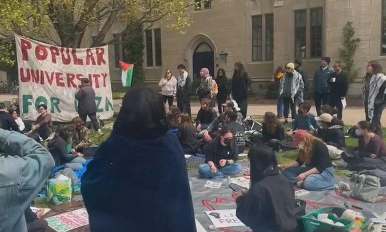 ABD’de Princeton Üniversitesi’nde protestocuların açlık grevinin başlangıcı