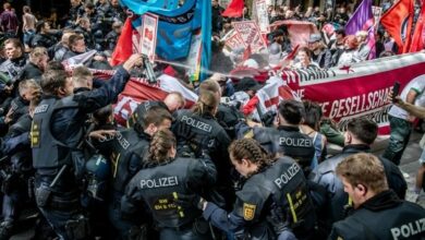 Almanya genelinde İşçi Bayramı protestoları ve Gazze savaşına karşı muhalefet