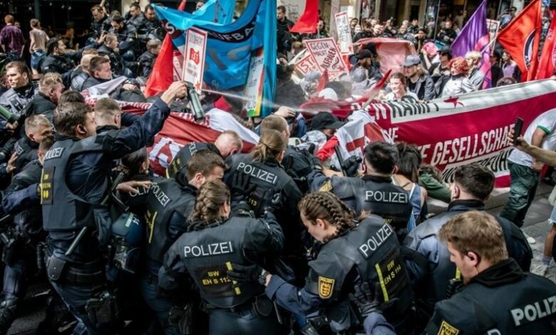 Almanya genelinde İşçi Bayramı protestoları ve Gazze savaşına karşı muhalefet