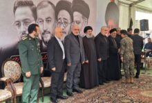Beyrut’taki İran Büyükelçiliği’nde hizmet şehitleri için anma töreni