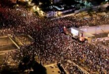 İşgal altındaki Filistin sokakları protestocu Siyonistlerle dolu