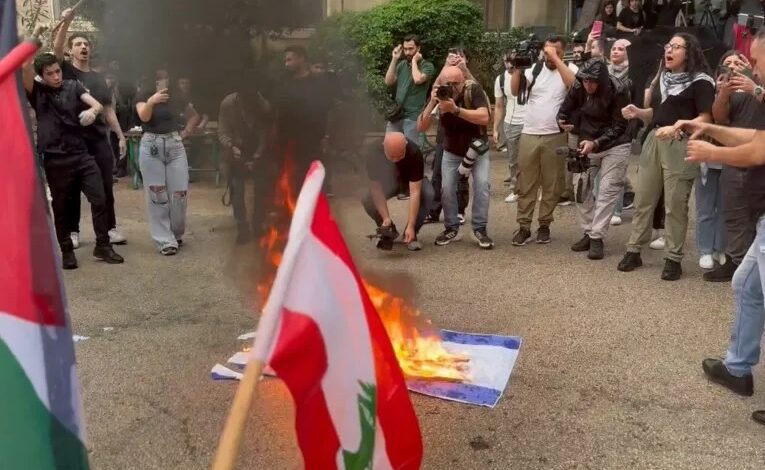 Lübnanlı öğrencilerin Gazze’ye destek amaçlı kapsamlı faaliyetleri + resimler