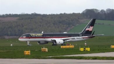 Trump’ın kişisel Boeing’i Florida havaalanında jetle çarpıştı