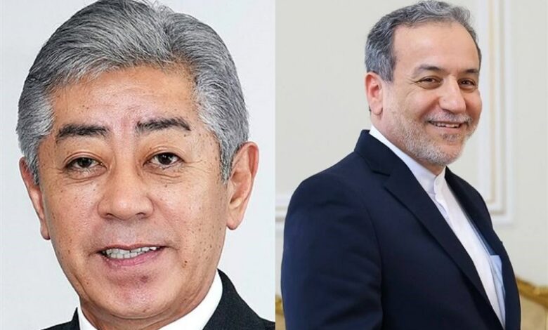 Araghchi, Iwaya’yı Japonya dışişleri bakanı olarak atanmasından dolayı tebrik etti