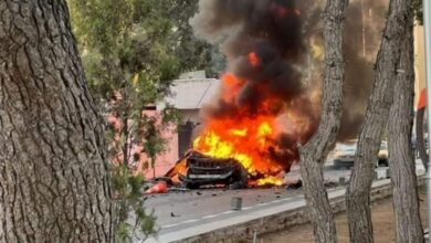 Şam’da bir araca düzenlenen güdümlü füze saldırısında şehit oldu