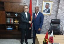 İran büyükelçisinin güven mektubunun Angola cumhurbaşkanına sunulması